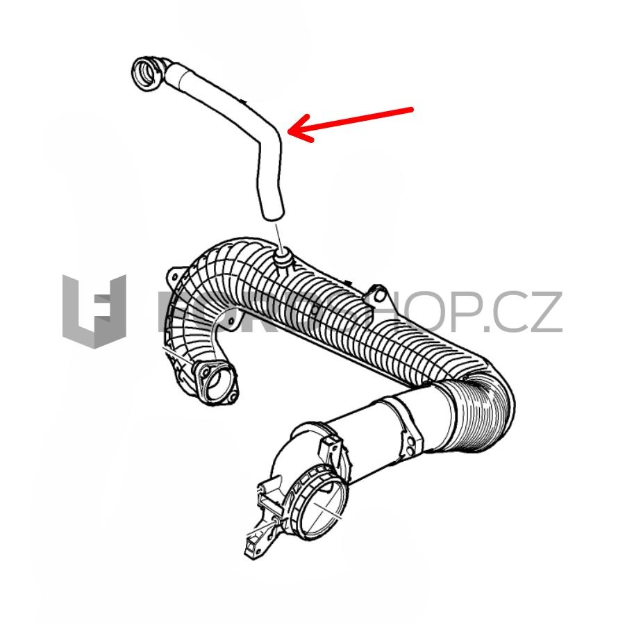 Odvzdušňovací trubka Ford