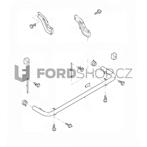 Zadní nárazník Ford Ranger