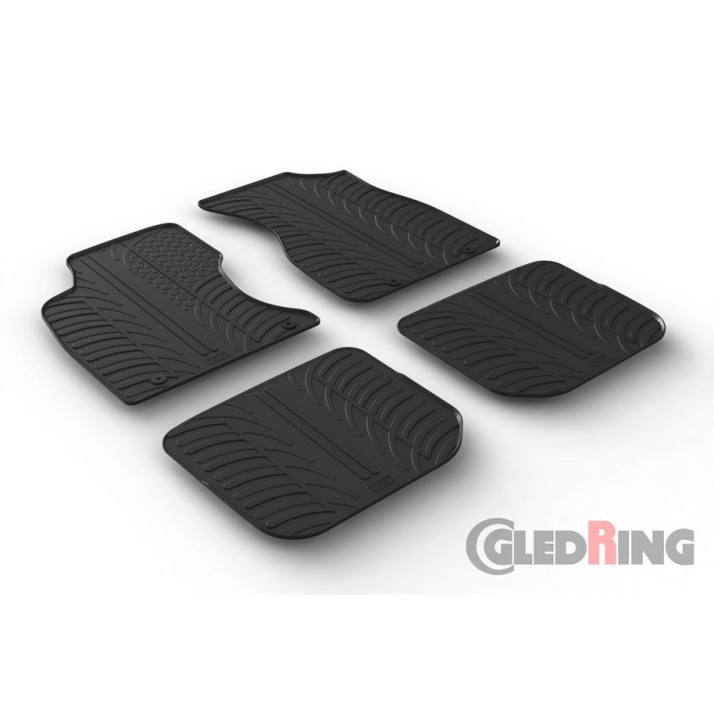 Gumové autokoberce Gledring Audi A4 1994-2000