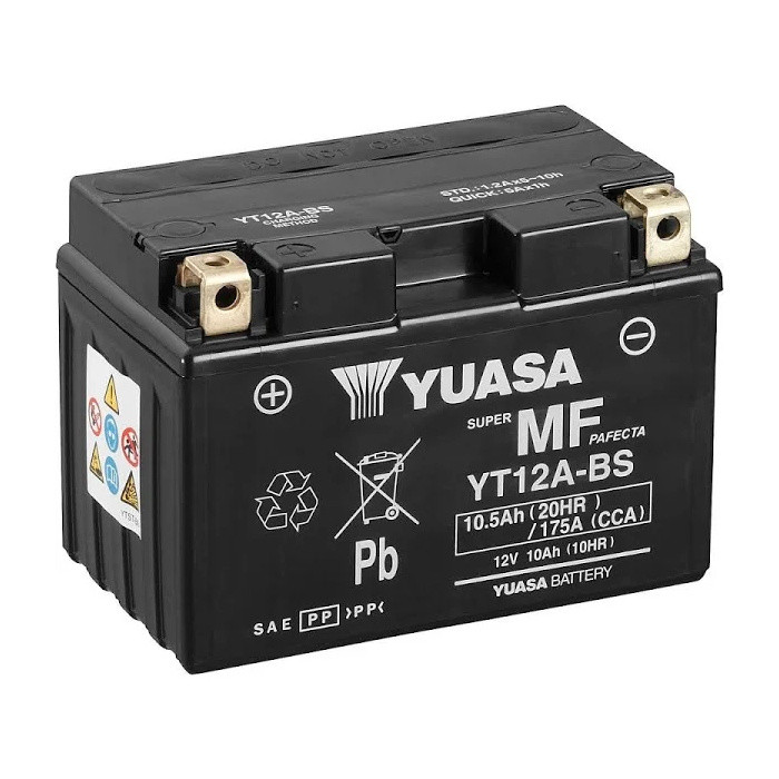 Motobaterie Yuasa Super MF YT12A-BS