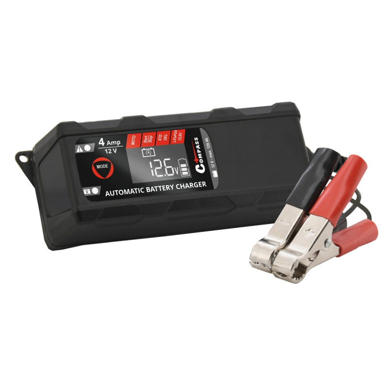 Automatická nabíječka autobaterií 1 - 120Ah (4Amp)