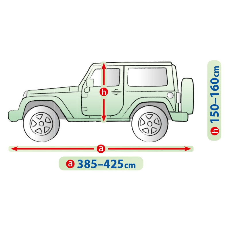 Autoplachta Mobile Garage Wrangler M