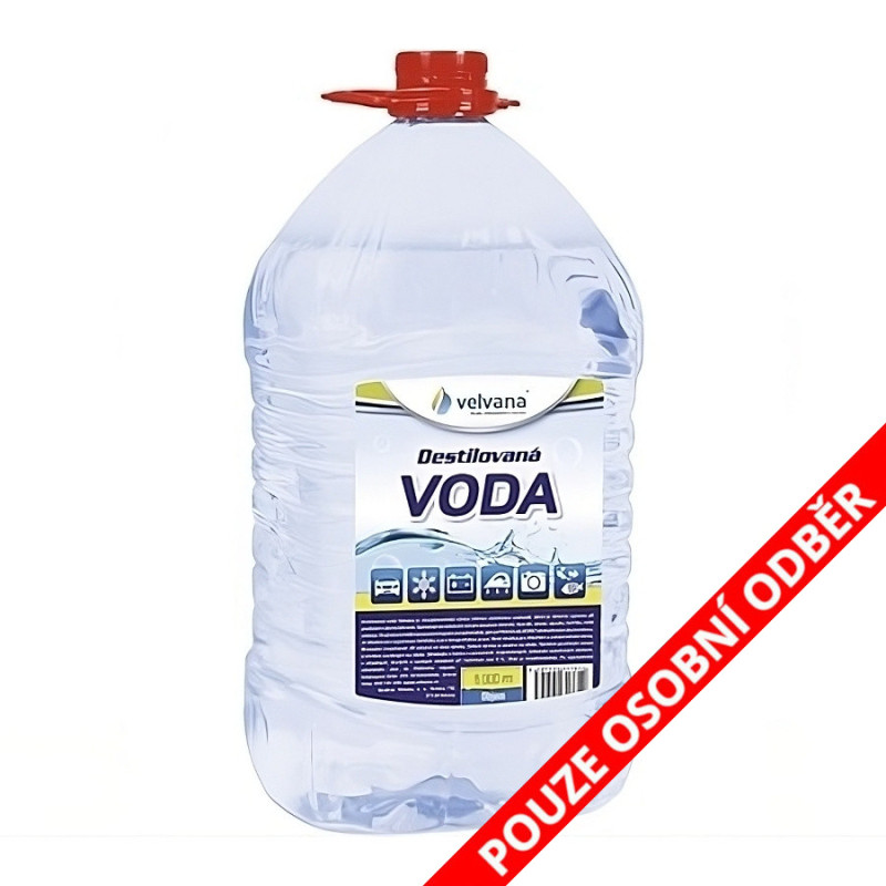 Destilovaná voda Velvana (5l)