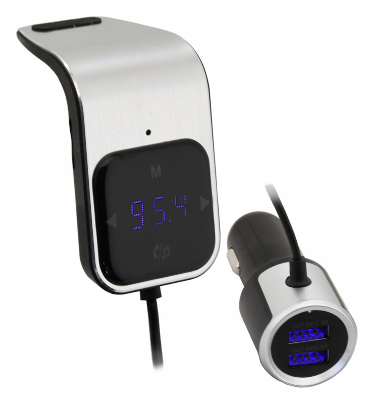 Hands free FM transmitter (do mřížky)