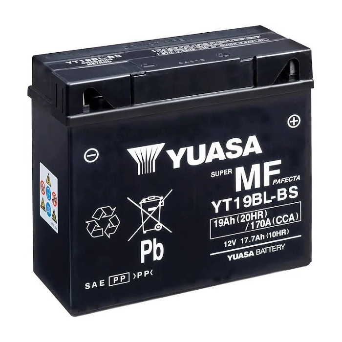 Motobaterie Yuasa Super MF YT19BL-BS