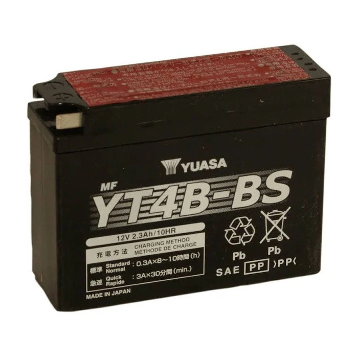 Motobaterie Yuasa Super MF YT4B-BS