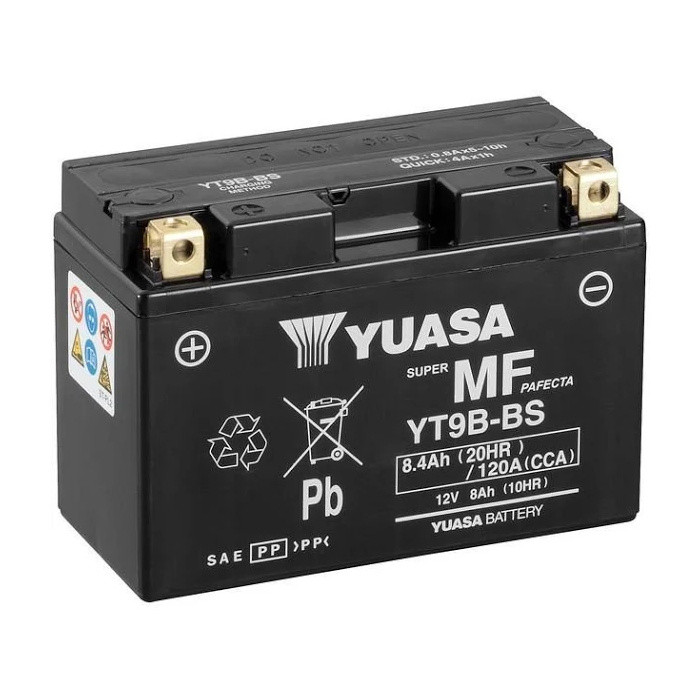 Motobaterie Yuasa Super MF YT9B-BS